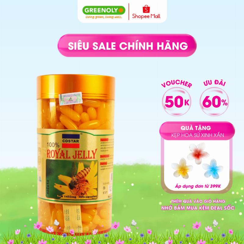 Checklist viên uống sữa ong chúa