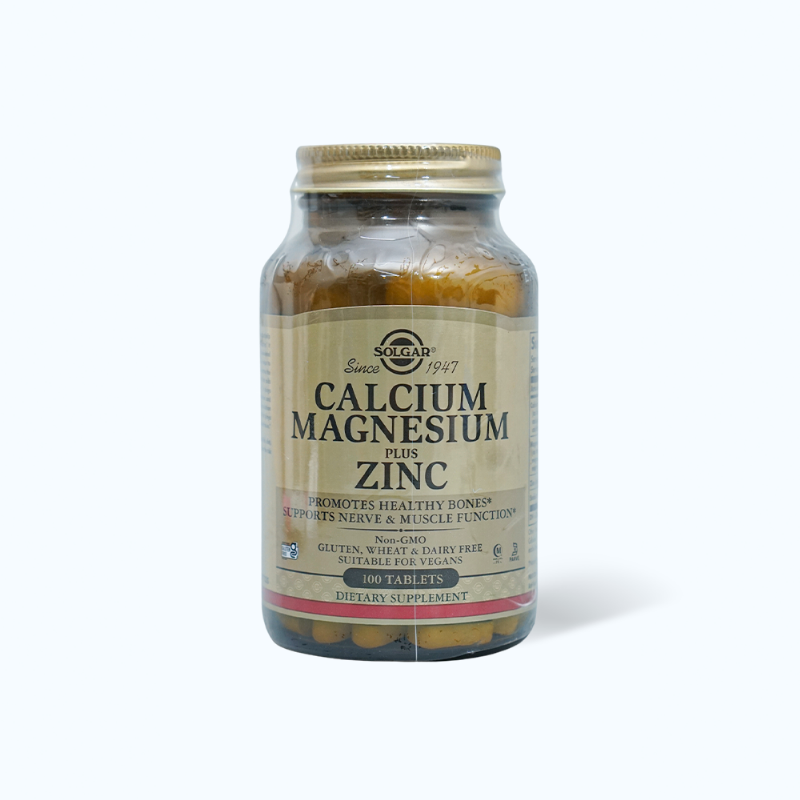 Lợi ích của Solgar Calcium Magnesium Plus Zinc