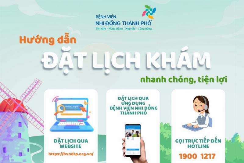 Lưu ý khi đưa con đến Bệnh viện Nhi Đồng Thành Phố