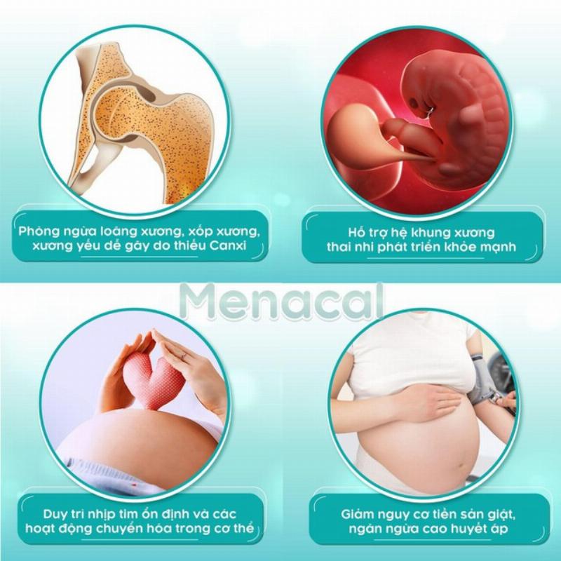Bổ sung canxi đúng cách cho bà bầu