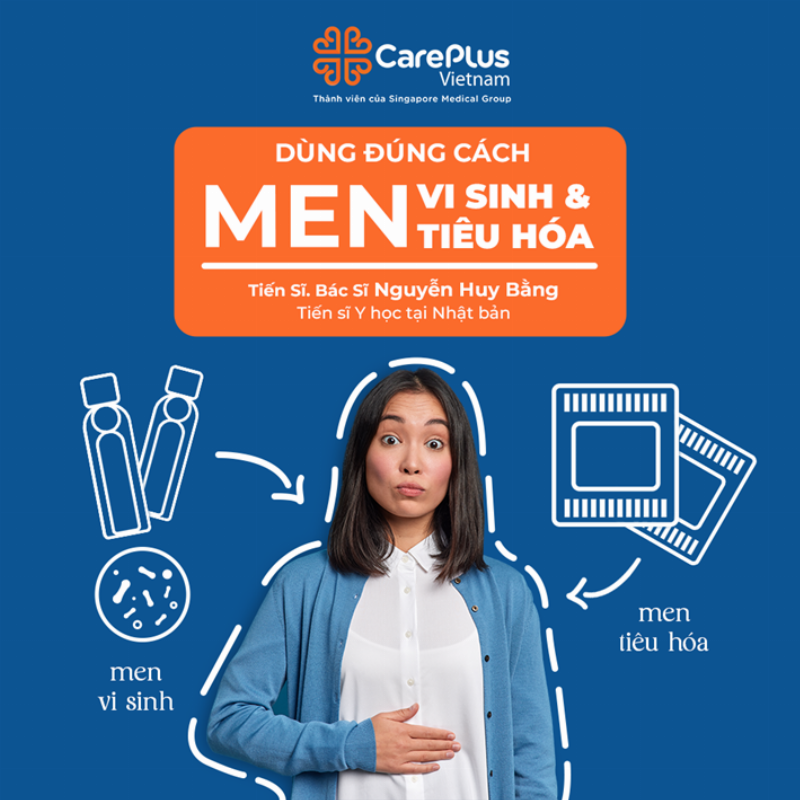 Hình ảnh bổ sung men vi sinh tốt cho mẹ sau sinh.