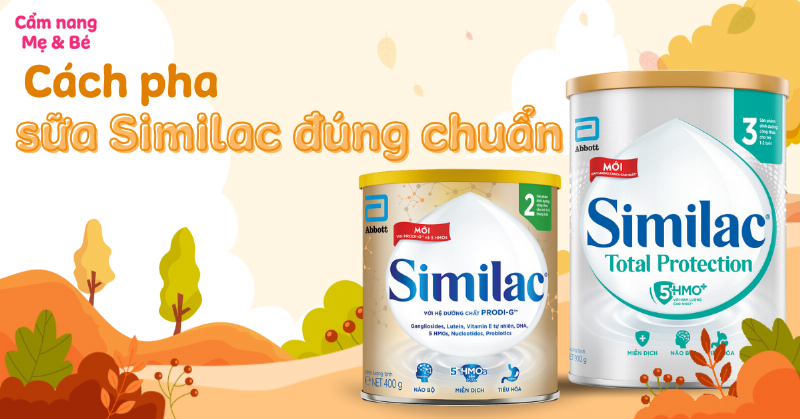 huong-dan-pha-sua-similac-5g-cho-be