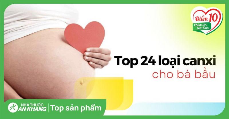 Canxi và Vitamin D cho bà bầu