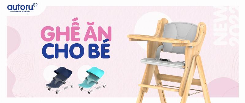Ghế ăn dặm cho bé tạo tư thế ngồi ăn đúng
