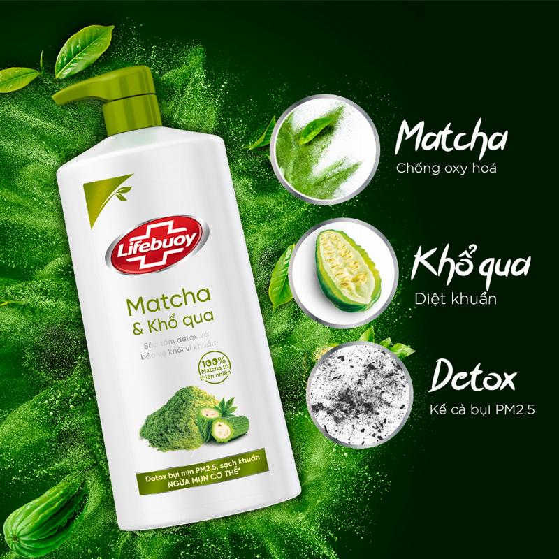 Tong hop cac cau hoi thuong gap ve sua tam Lifebuoy matcha va kho qua