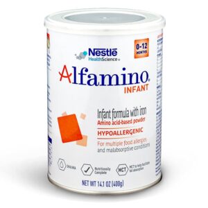 Sữa Alfamino Infant cho bé dị ứng đạm bò nặng và bất dung nạp Lactose 400g từ 0-12 tháng