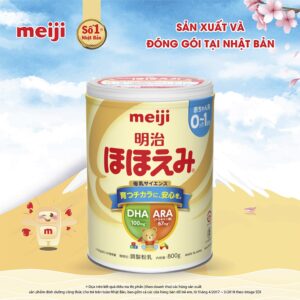 Sữa Bột Meiji số 0 Nội Địa Nhật 800g cho bé từ 0-12 tháng