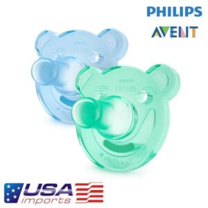 SET 2 TY NGẬM CHỐNG VẨU PHILIPS AVENT BPA FREE SOOTHIE PACIFIER TỪ 0_3 M