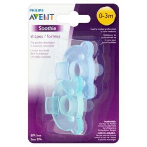 SET 2 TY NGẬM CHỐNG VẨU PHILIPS AVENT BPA FREE SOOTHIE PACIFIER TỪ 0_3 M