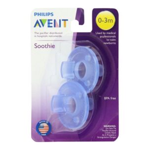 SET 2 TY NGẬM CHỐNG VẨU PHILIPS AVENT BPA FREE SOOTHIE PACIFIER TỪ 0_3 M