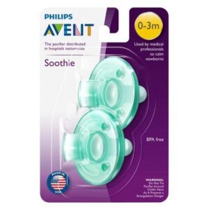 SET 2 TY NGẬM CHỐNG VẨU PHILIPS AVENT BPA FREE SOOTHIE PACIFIER TỪ 0_3 M