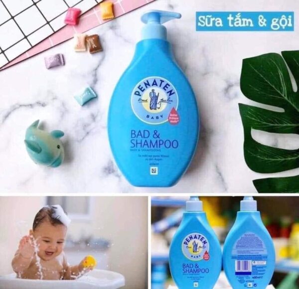 SỮA TẮM GỘI 2 in 1 CHỐNG CẢM CÚM PENATEN NỘI ĐỊA ĐỨC