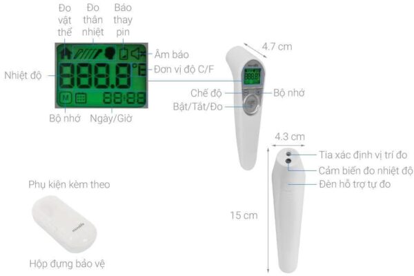 NHIỆT KẾ ĐO TRÁN AUTO MICROLIFE NC200