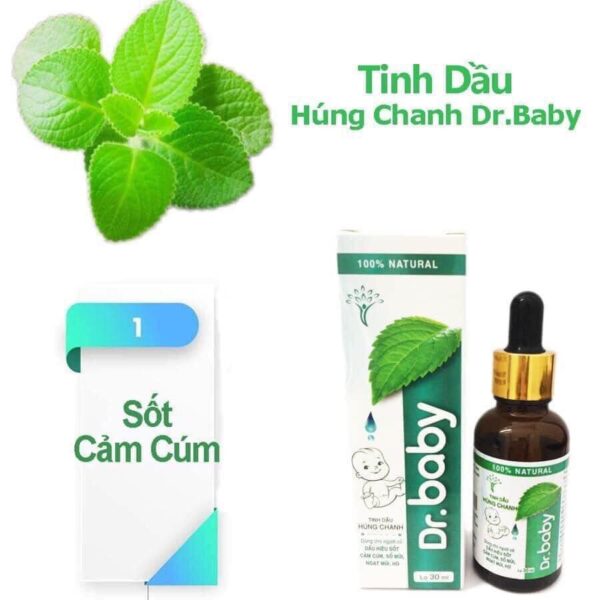 TINH DẦU HÚNG CHANH DR.BABY