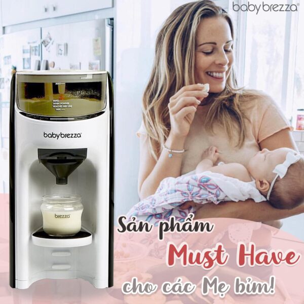 MÁY PHA SỮA BABY BREZZA FORMULA PRO ADVANCED THẾ HỆ THỨ 2 CỦA MỸ