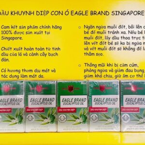 Dầu Khuynh Diệp Con Ó EAGLE BRAND EUCALYPTUS OIL 30ML Singapore