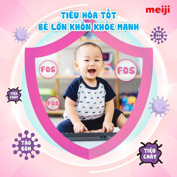 Sữa Meiji Infant Formula Ezcube Nhập Khẩu Nhật Số 0 bé Từ 0-12 Tháng (Hộp 20 thanh)