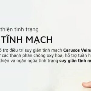 Kem Bôi Giãn Tĩnh Mạch Carusos Veins Care Cream 75Gr Của Úc