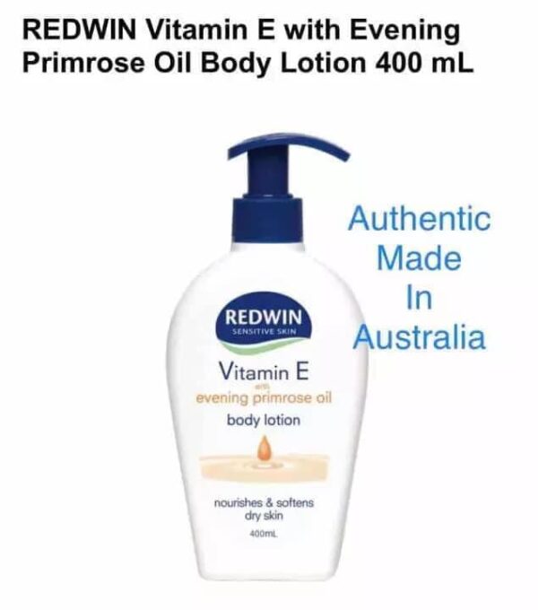 KEM DƯỠNG DA VITAMIN E BODY LOTION REDWIN 400ML