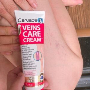 Kem Bôi Giãn Tĩnh Mạch Carusos Veins Care Cream 75Gr Của Úc