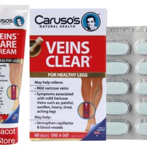 Kem Bôi Giãn Tĩnh Mạch Carusos Veins Care Cream 75Gr Của Úc