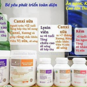 Canxi sữa hữu cơ Bone Care - hỗ trợ xương khớp- Bioisland Milk Calcium - hộp 150 viên