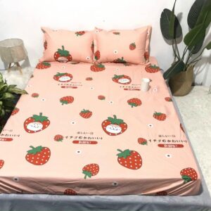 Ga chống thấm Cotton Hàn Quốc drap cho bé nằm trực tiếp, không nóng bí, sột soạt