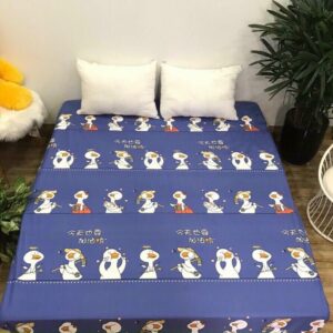 Ga chống thấm Cotton Hàn Quốc drap cho bé nằm trực tiếp, không nóng bí, sột soạt