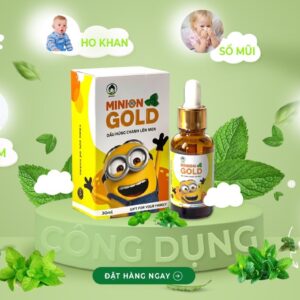 Dầu Húng Chanh Minion 30ml