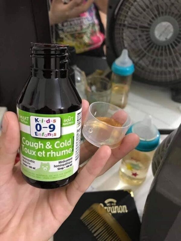 SIRO HO HOMEOPATHIC KIDS COUGH COLD CANADA CHO TRẺ 0-9 TUỔI 100ml