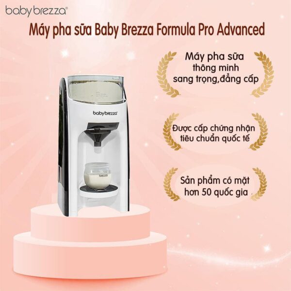 MÁY PHA SỮA BABY BREZZA FORMULA PRO ADVANCED THẾ HỆ THỨ 2 CỦA MỸ