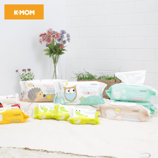 KHĂN ƯỚT CAO CẤP K-MOM HÀN QUỐC (100C)