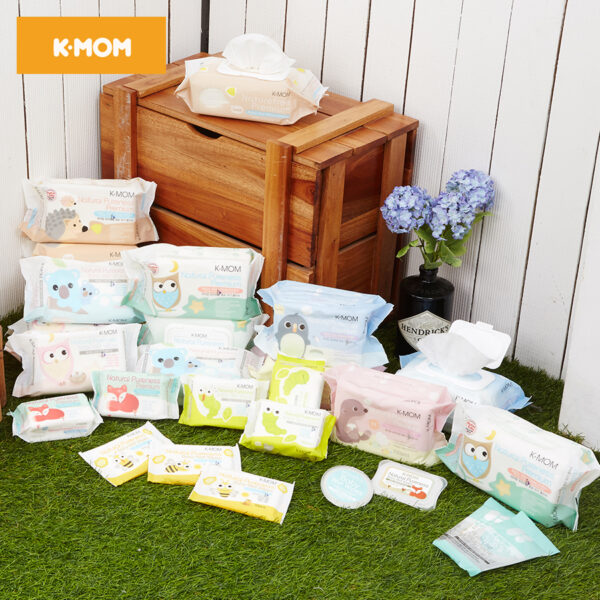 KHĂN ƯỚT CAO CẤP K-MOM HÀN QUỐC (100C)