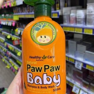 Sữa Tắm Gội Đu Đủ Tươi 2in1 Paw Paw Baby