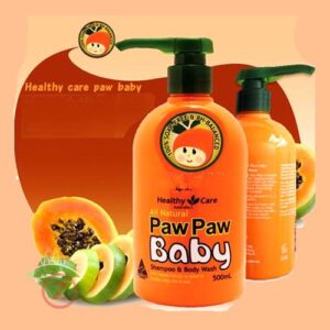 Sữa Tắm Gội Đu Đủ Tươi 2in1 Paw Paw Baby