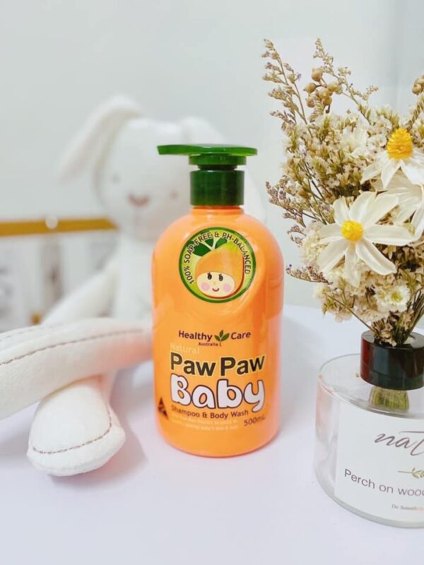 Sữa Tắm Gội Đu Đủ Tươi 2in1 Paw Paw Baby