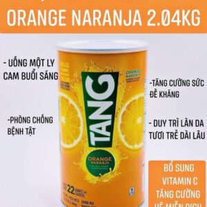 Bột pha nước cam TANG 2kg xuất xứ Mỹ