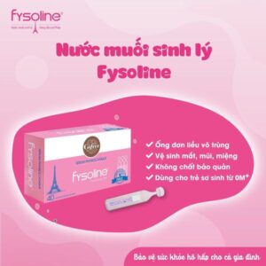 Nước Muối Sinh Lý Gifrer - Physiodose Pháp Tép Hồng/ Vàng Cho Bé Từ Sơ Sinh