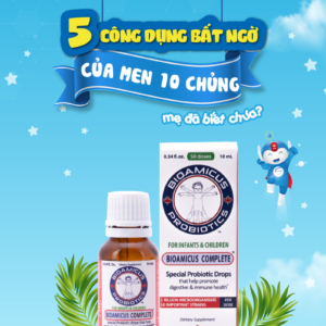 Men vi sinh 10 chủng BioAmicus Complete 10ml