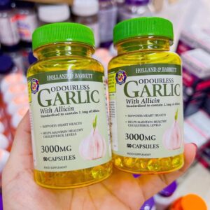 Tinh Dầu Tỏi Garlic Oil Của Holland & Barrett 3000mg Anh Quốc