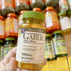 Tinh Dầu Tỏi Garlic Oil Của Holland & Barrett 3000mg Anh Quốc