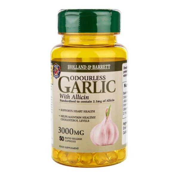 Tinh Dầu Tỏi Garlic Oil Của Holland & Barrett 3000mg Anh Quốc