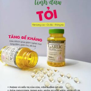 Tinh Dầu Tỏi Garlic Oil Của Holland & Barrett 3000mg Anh Quốc