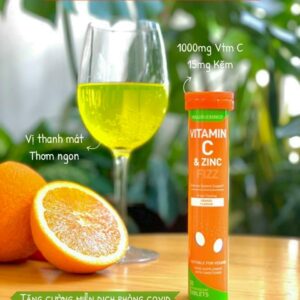 Viên sủi bổ sung Vitamin C & Zinc Holland & Barrett Anh Quốc (UK) 1000mg 20 viên