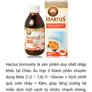 SIRO HARTUS IMMUNITY TĂNG CƯỜNG SỨC ĐỀ KHÁNG CHO TRẺ