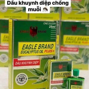 Dầu Khuynh Diệp Eagle Brand BST's Eucalyptus Oil PLUS + 25ml Singapore (Chuẩn USA) chống muỗi 8 tiếng