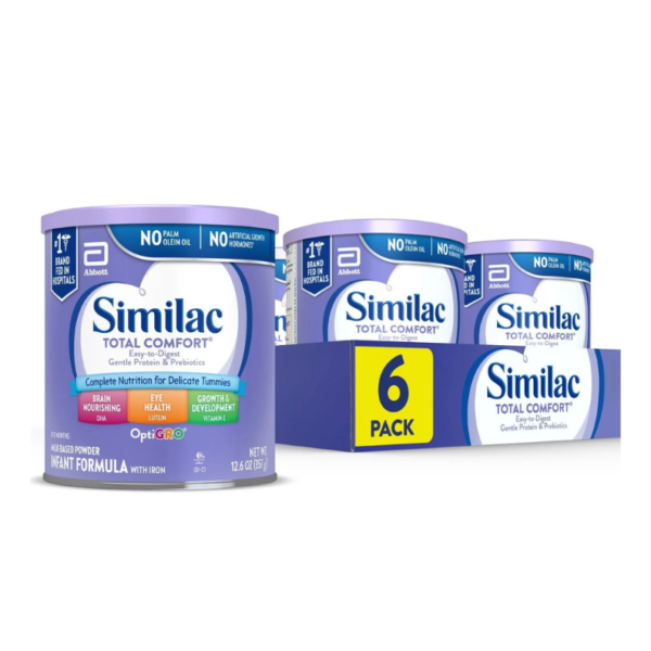 Sữa Bột Similac Total Comfort lon tím hỗ trợ hệ tiêu hóa 357g cho bé 0-12 tháng