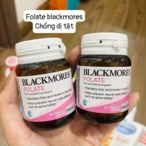 VIÊN UỐNG BLACKMORES FOLATE CHỐNG DỊ TẬT THAI NHI