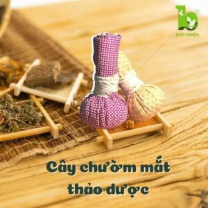 Cây Muối chườm mắt Thảo Dược 100gr Sasi Mama - Giảm thâm quầng mắt , Thư giãn Bảo Nhiên