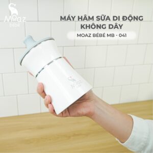 MÁY HÂM SỮA DI ĐỘNG KHÔNG DÂY MOAZ BÉ BÉ MB-041